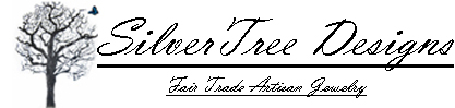 Silver Tree Design, fair trade artisan jewelry logo